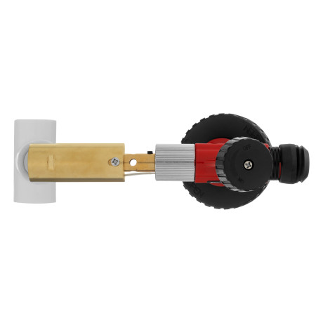 Профессиональная горелка на газовый баллон, пьезоподжиг, металлический корпус Matrix