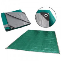 Тент хоз. универс. Ecos T-4*8 (плотн.100г/м2) зелен. р-р: 4*8м, ПЭ люверсы 999155