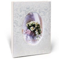 Фотоальбом (Ф/а) Image Art 160 фото (V6846) овал 2/1 (10*15)(15*20) свадеб. 2311