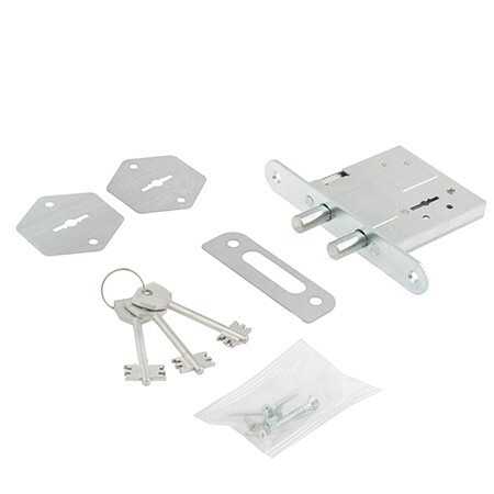 Замок врез ЗВ8/13 С-М "САМ-Мини" (2 ригеля) 3ключа Рязань \30