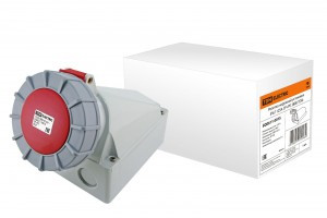 TDM розетка наружной установки 3Р+РЕ 125А 380В IP67 SQ0611-0015
