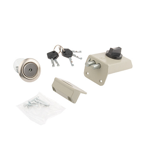 Замок накл ЗНД-1А (автомат) серый Рязань  \20