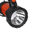 ЕРМАК Фонарь прожектор,1LED+1COB, аккумулятор 2400мАч,USB, 91х137х175 мм, пластик, красный свет
