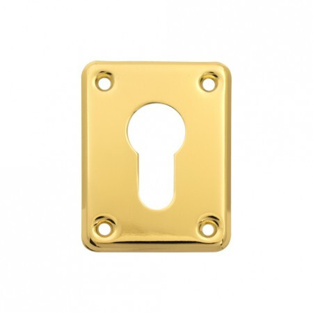 Накладка под цилиндр DP-C-01-G (Золото) прямоугольная Apecs  (1штука!)  \20