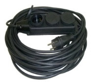 Удлинитель ПВС 3*2,5, 3 гнезда 5м