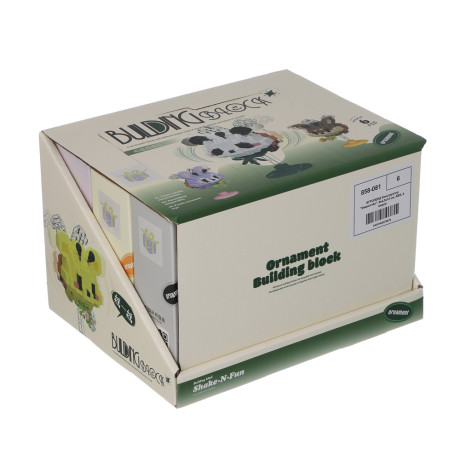 ИГРОЛЕНД Конструктор "Зверопчёл", 9х4,5х12 см, ABS, 6 видов