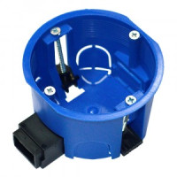 Промрукав коробка уст. СУ d68х45 ГСК для полых стен, переходник, HF, синий (200шт) 80-0600П