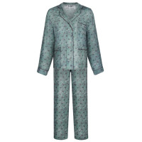 Пижама &quot;Grass&quot; green, унисекс, салатовый с рисунком, разм. one size