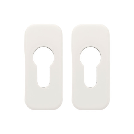 Накладка под цилиндр DP-C-09-W Апекс белая   \30