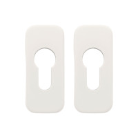 Накладка под цилиндр DP-C-09-W Апекс белая   \30