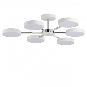 LUMION 5659/99CL LEDIO LN23 белый, хром Люстра LED 108W 5773lm 3000-6000К 220V MIKA