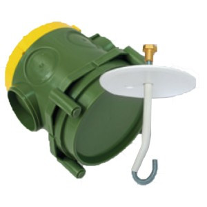 Bylectrica кор. уст. для заливки в бетон, монолит. (с крюком) 82х80х91,5мм КП-402