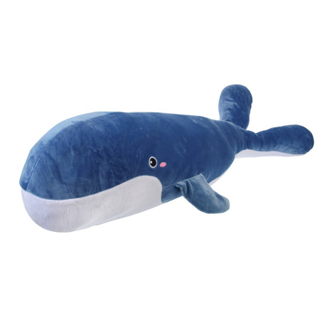 ИГРОЛЕНД Игрушка мягкая "Кит", 75 см, полиэстер