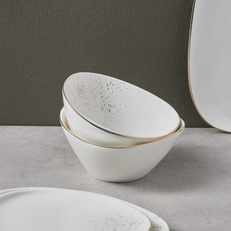 MILLIMI Брызги шампанского Салатник, 600мл, 15,5х8см, фарфор