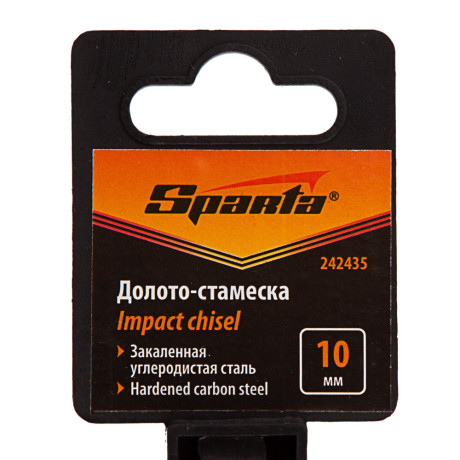 Долото-стамеска 10 мм, деревянная рукоятка Sparta