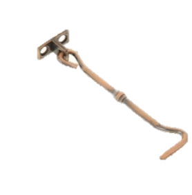 Засов для двери 2151В 100мм бронза