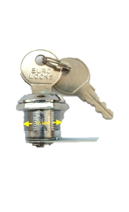 Замок почтовый 20мм с металлическими ключами