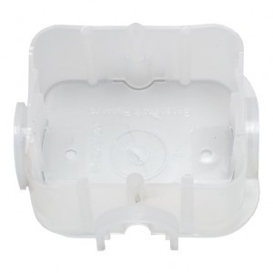 Bylectrica кор. уст. для твердых стен СУ 85х75х40мм, полипропилен, К-201