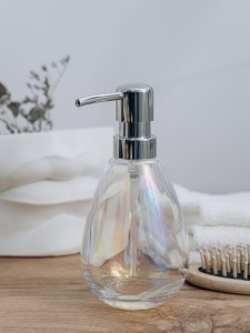 Дозатор д/жидкого мыла ВаннДерГласс, стекло, цвет "мыльный пузырь" 60690 Master House