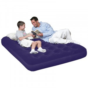 Матрас надувной 137*191*22см Double, флок/ПВХ Bestway 67002N  010165 (Вьетнам)