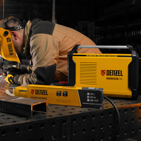 Аппарат инвертор. дуговой сварки DM-220 Standart, 220 А, ПВ 60% Denzel