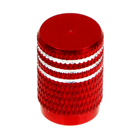 ЕРМАК Набор заглушек ниппеля 4шт. алюминиевый, универсальный, красный