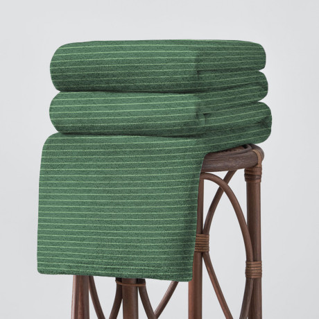 PROVANCE Мосс Плед микрофибра 150х200см, полоска, 260 г/м, 100% полиэстер, 2 цвета