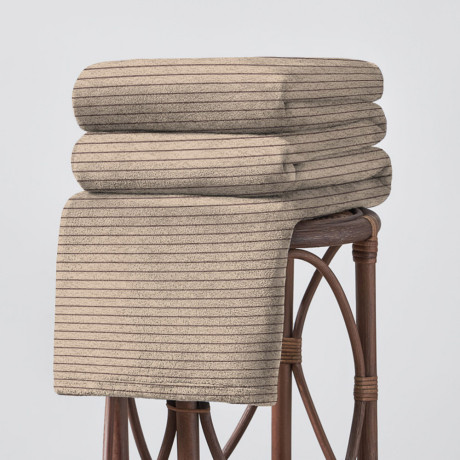 PROVANCE Мосс Плед микрофибра 150х200см, полоска, 260 г/м, 100% полиэстер, 2 цвета