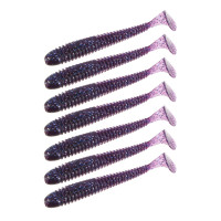 KAIDA Приманка силиконовая ТВИСТЕР 3,5", 9см, 4гр, HT005, 7шт