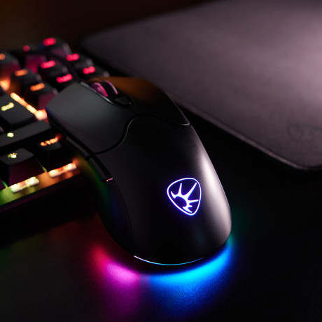 BY Игровая мышь проводная Grenade 12800dpi,6D,A825,RGB,220см