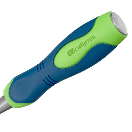 Долото-стамеска, 20 мм, двухкомпонентная рукоятка Сибртех