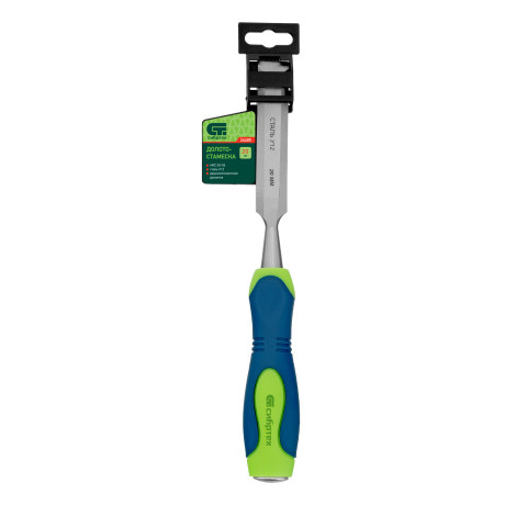 Долото-стамеска, 20 мм, двухкомпонентная рукоятка Сибртех