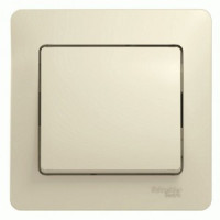 Systeme Electric GLOSSA выкл. СУ 1 кл. беж. (пл.осн.) GSL000212 (15!)