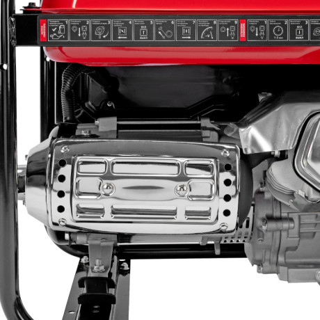 Генератор бензиновый RS-7000, 6 кВт, 230В, ручной стартер MTX