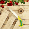 INBLOOM Пила садовая 41см, марганцевая сталь 65М, пластик