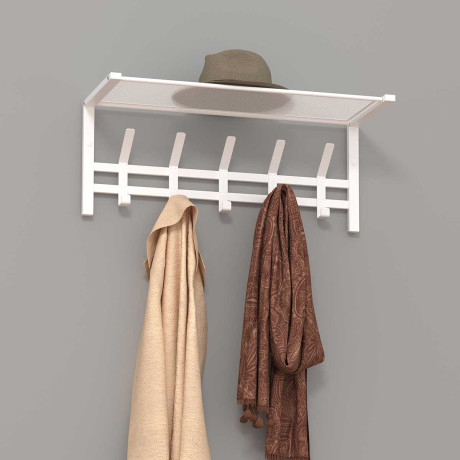 Вешалка с полкой "Торонто 21" ВСПТ21Б 670х270х270мм