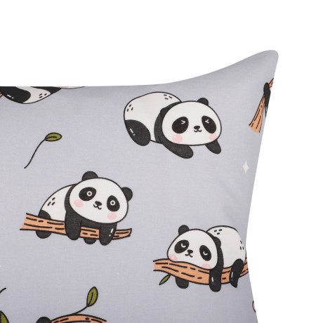 PROVANCE Панда Комплект постельного белья 1,5 (3 предмета), бязь, 100% хлопок