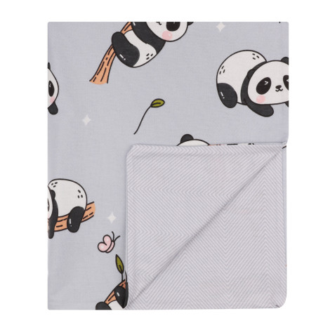 PROVANCE Панда Комплект постельного белья 1,5 (3 предмета), бязь, 100% хлопок