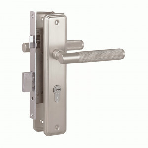 Замок врезной с/руч БУЛАТ ЗВ4-1.70.02.08 ФЕРОНА матовый никель 5 перф.кл.(12)