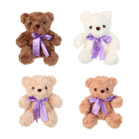 ИГРОЛЕНД Игрушка мягкая "Медведь", 18 см, полиэстер, 4 цвета