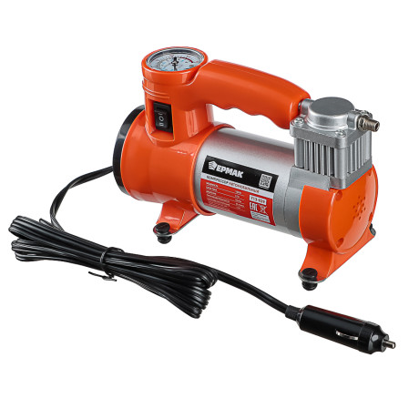 NEW GALAXY Компрессор автомобильный, штекер прикур, LED фонарь, 12V, 150W, 35 л/мин, металл