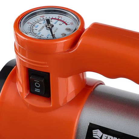 NEW GALAXY Компрессор автомобильный, штекер прикур, LED фонарь, 12V, 150W, 35 л/мин, металл