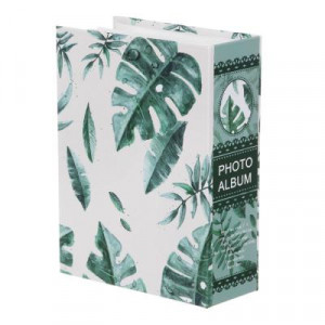 Фотоальбом на 100 фото, 10x15 см, картон, Зеленый рай