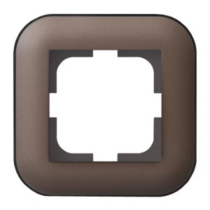 OVIVO Рамка СУ 1 мест. LOFT, мокка, 404-190019-096