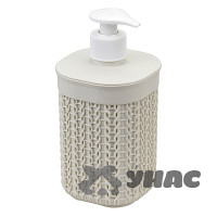 Диспенсер для мыла Вязание бел.ротанг М2239 х15