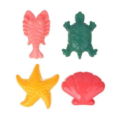 ИГРОЛЕНД Набор садовых инструментов "Игры в песке" 7 предметов, РР, 13х8х5см, 4 дизайна