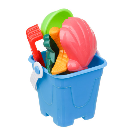 ИГРОЛЕНД Набор садовых инструментов "Игры в песке" 7 предметов, РР, 13х8х5см, 4 дизайна