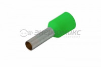 REXANT наконечник штыревой втулочный изолир. НШВИ  6,0-12, зеленый (уп.100шт, цена за шт) 08-0823