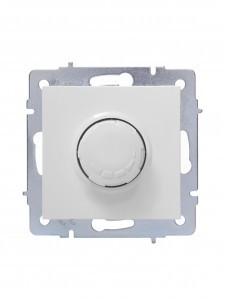 Lezard VESNA мех. диммер СУ 1 кл. 16А (800Вт) бел (корп. ABS)  742-0288-115