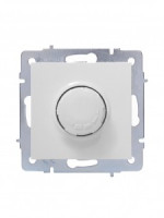 Lezard VESNA мех. диммер СУ 1 кл. 16А (800Вт) бел (корп. ABS)  742-0288-115